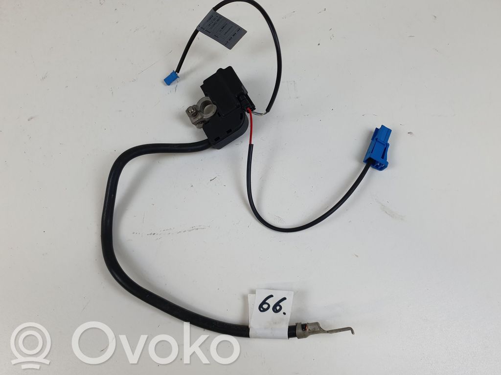 BMW 1 E82 E88 Minusinis laidas (akumuliatoriaus) 