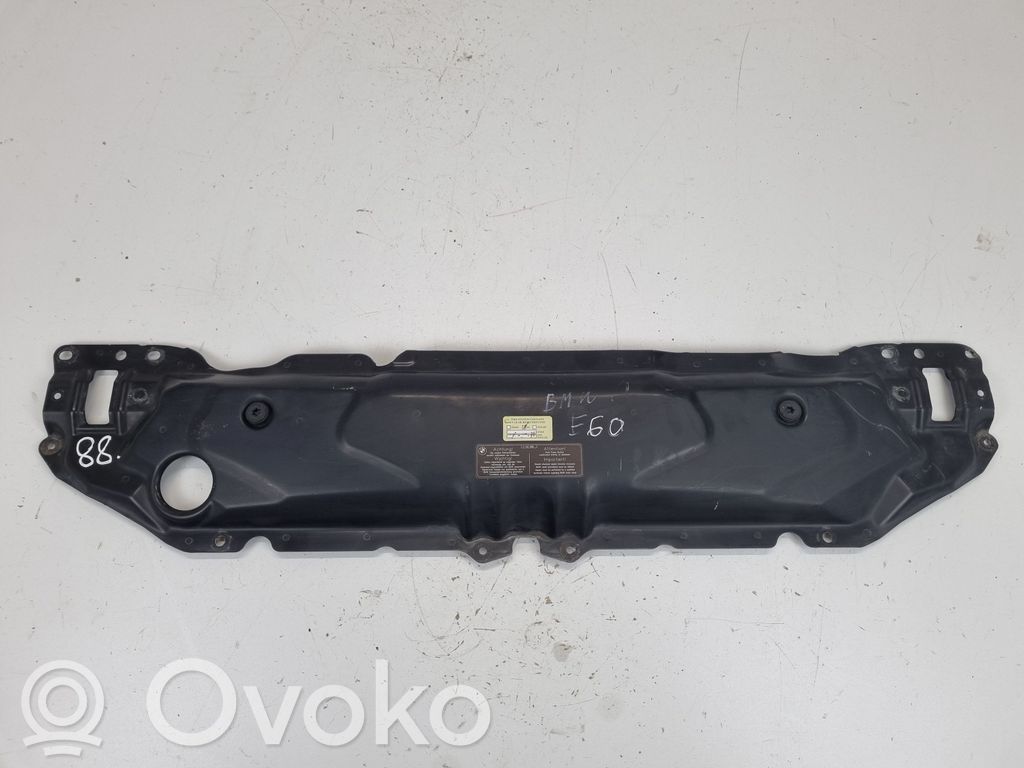BMW 5 E60 E61 Panel mocowania chłodnicy / góra 