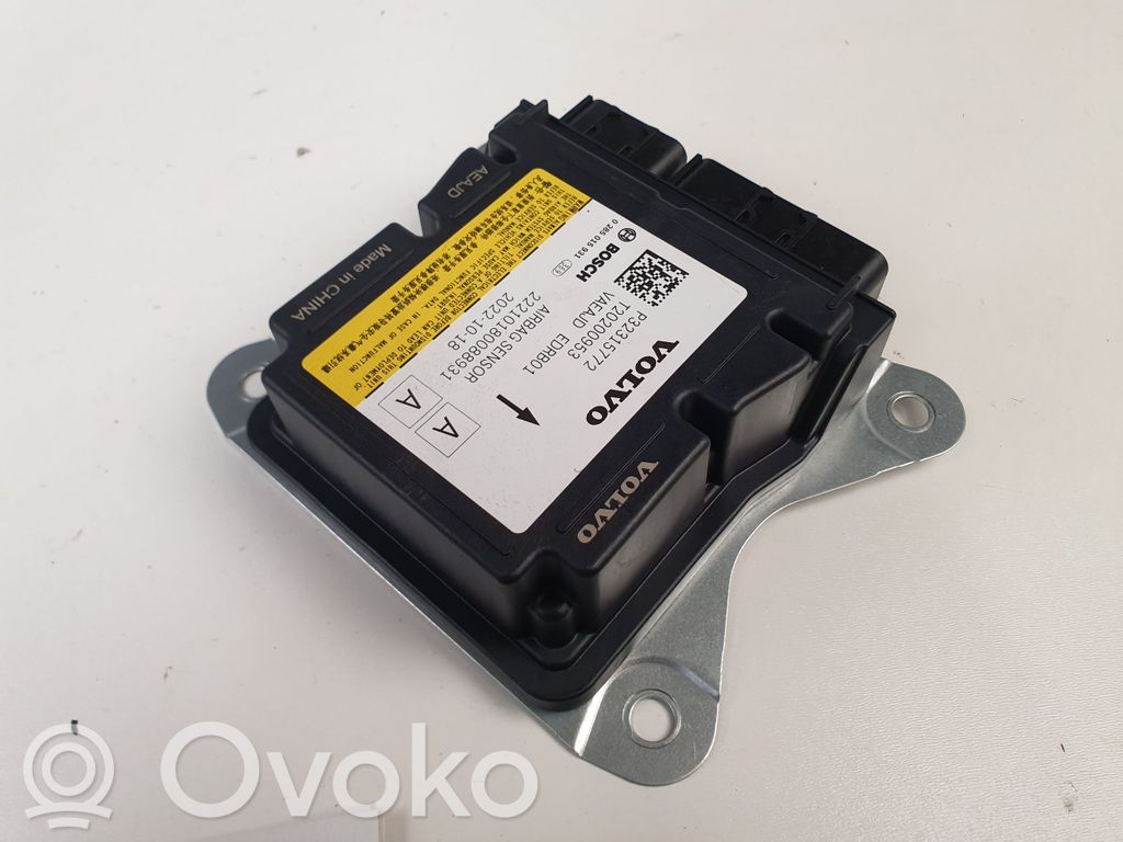 Airbag control unit/module   0285015931,P32315772