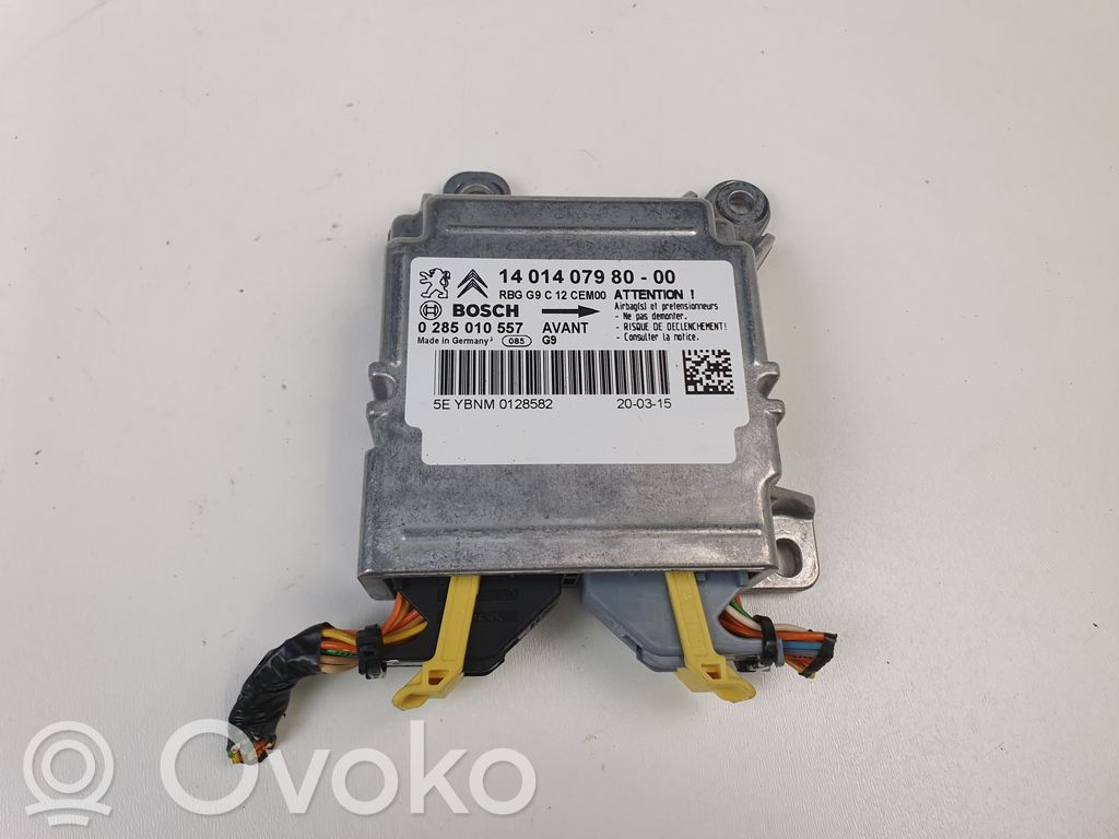 Peugeot Expert Unidad de control/módulo del Airbag 