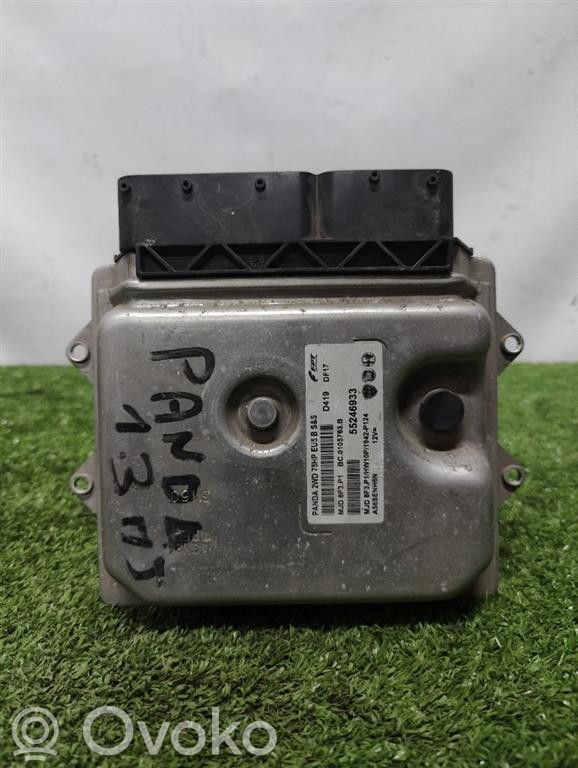 Fiat Panda III Engine ECU kit and lock set 