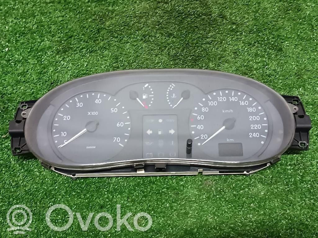 Speedometer (instrument cluster)   7700423045,7700423045,D7FD7