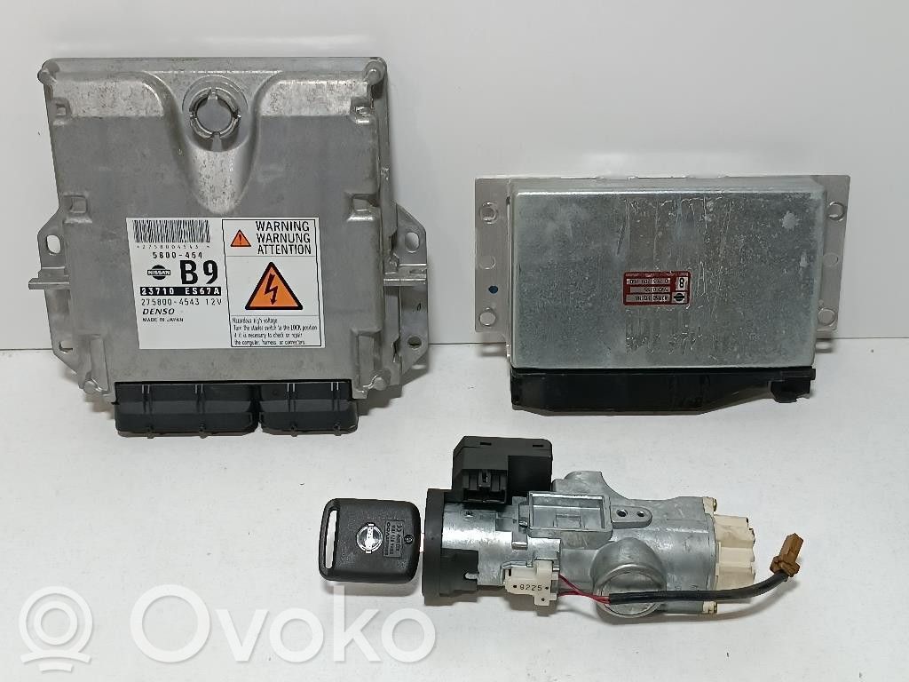 Nissan X-Trail T30 Engine ECU kit and lock set 