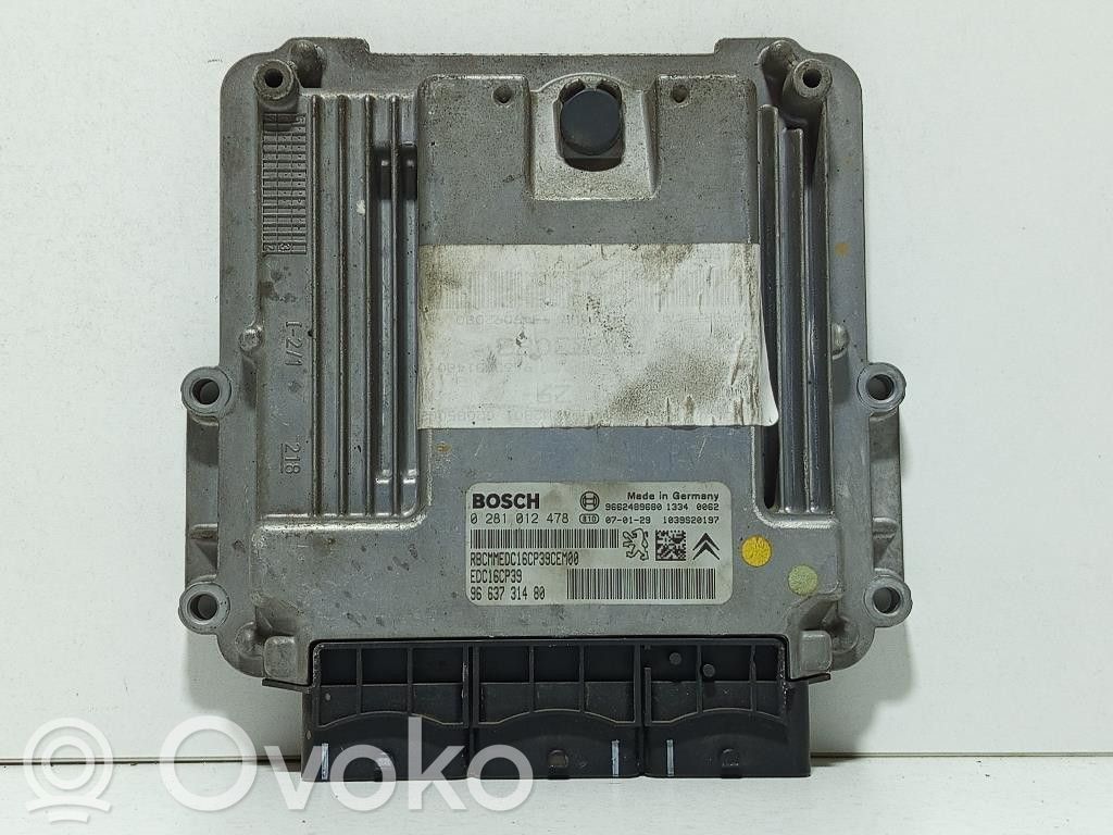 Peugeot 607 Engine control unit/module 