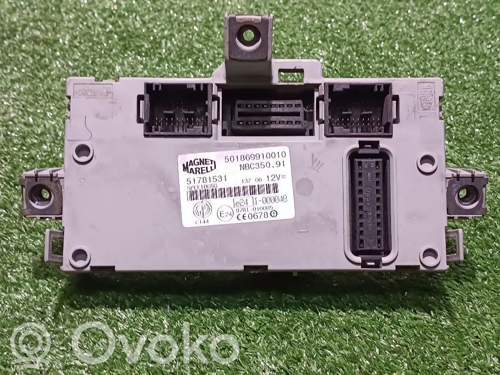 Fiat Idea Module de contrôle carrosserie centrale 