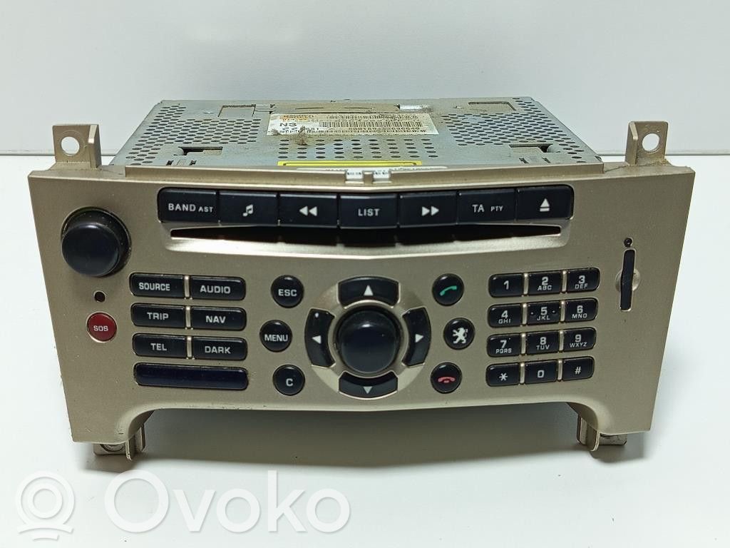 Peugeot 607 Panel / Radioodtwarzacz CD/DVD/GPS 