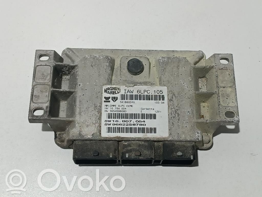 Peugeot 207 Sterownik / Moduł ECU 