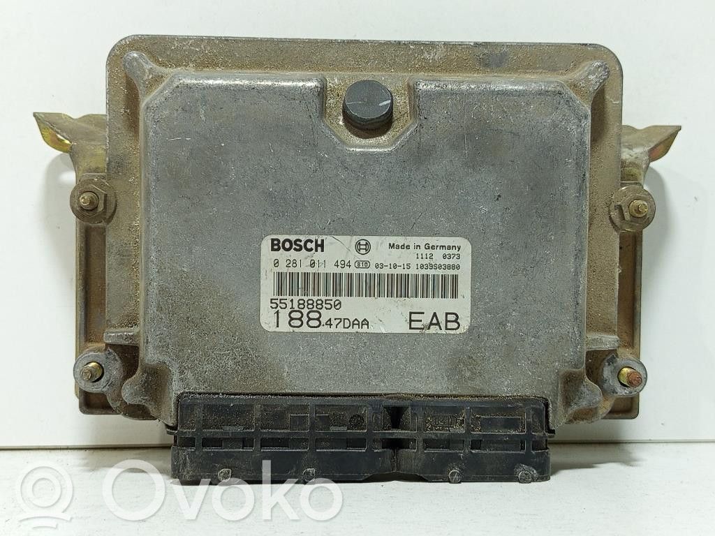 Fiat Punto (188) Engine control unit/module 