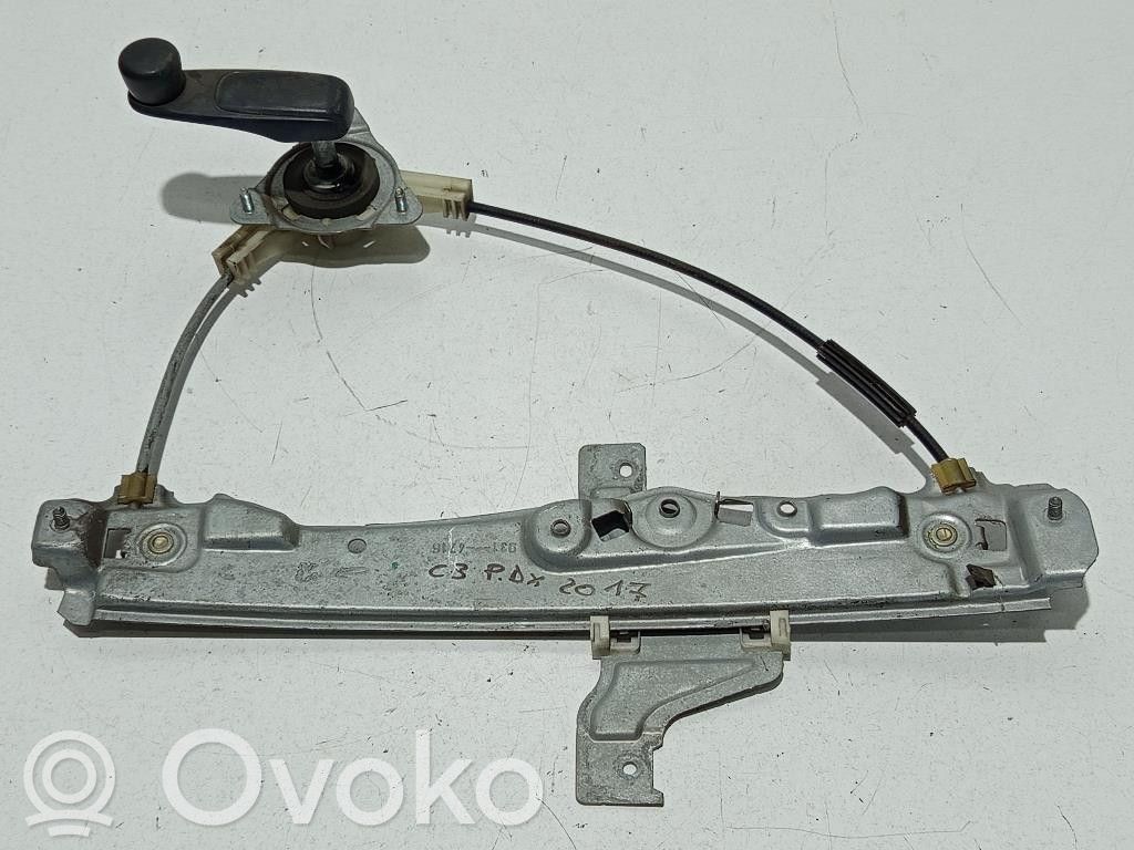 Citroen C3 Lève-vitre manuel pour porte coulissante 