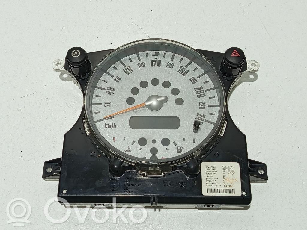 Mini One - Cooper R50 - 53 Vitezometru (grup de instrumente) 