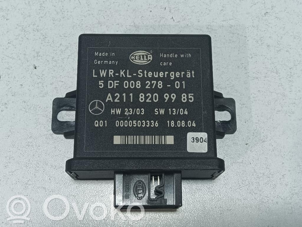 Module d'éclairage LCM   A2118209985,648961,A2118209985