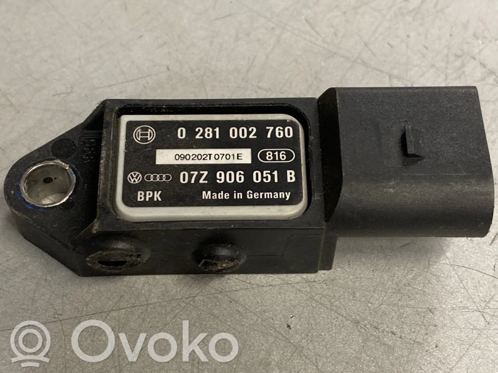 Volkswagen PASSAT CC Exhaust gas pressure sensor 