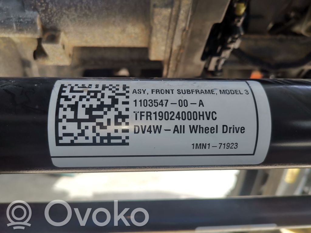 Tesla Model 3 Front subframe 