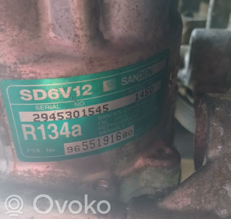 Citroen C2 Kompresor / Sprężarka klimatyzacji A/C
