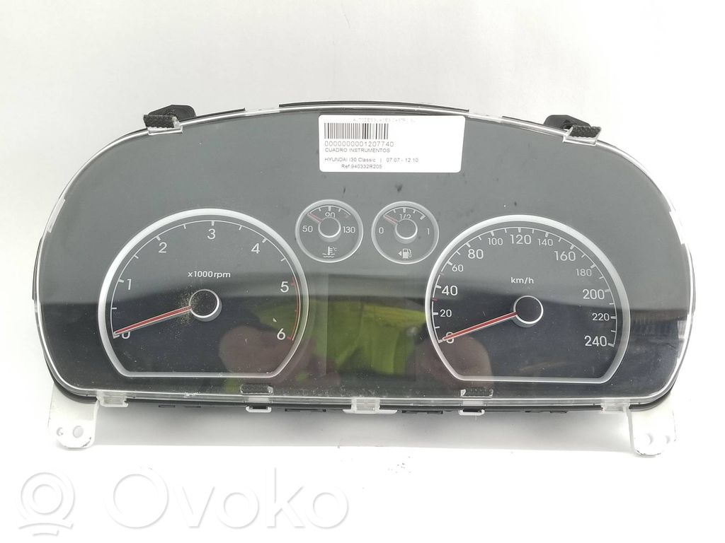 Hyundai i30 Nopeusmittari (mittaristo) 