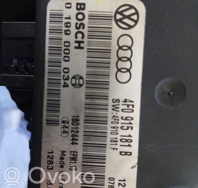 Audi A6 S6 C6 4F Muut ohjainlaitteet/moduulit