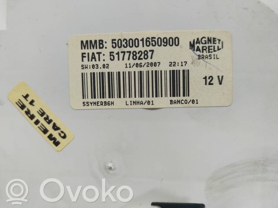 Fiat Linea Tachimetro (quadro strumenti) 