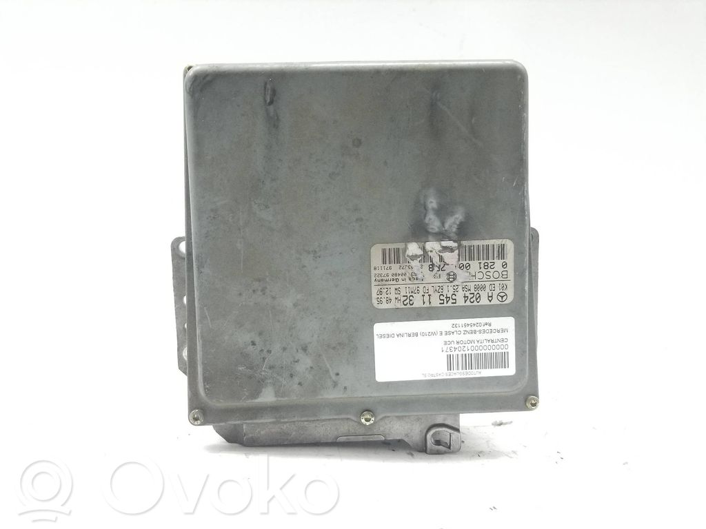 Mercedes-Benz E W210 Sterownik / Moduł ECU 