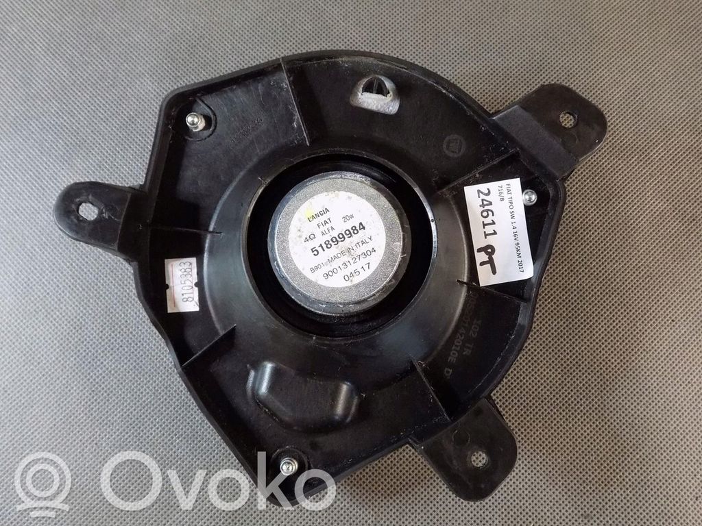Fiat Tipo Altavoz de la puerta trasera 