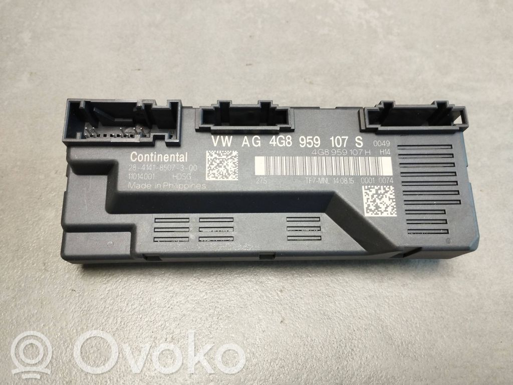 Audi A7 S7 4G Tailgate/trunk control unit/module 