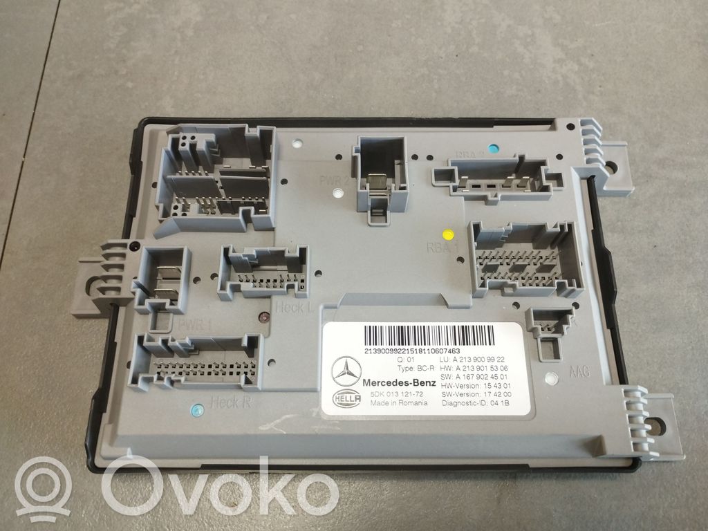 Mercedes-Benz E W213 SAM control unit 
