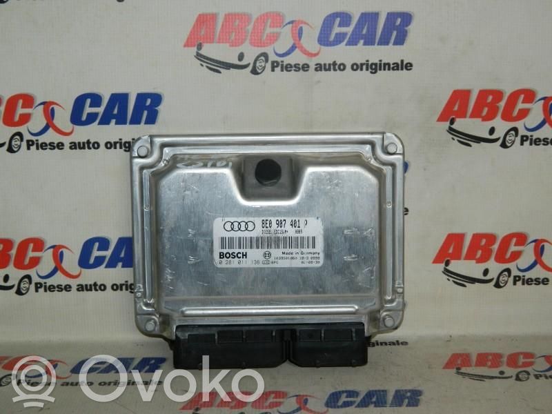 Unidad de control/módulo ECU del motor   8E0907401P