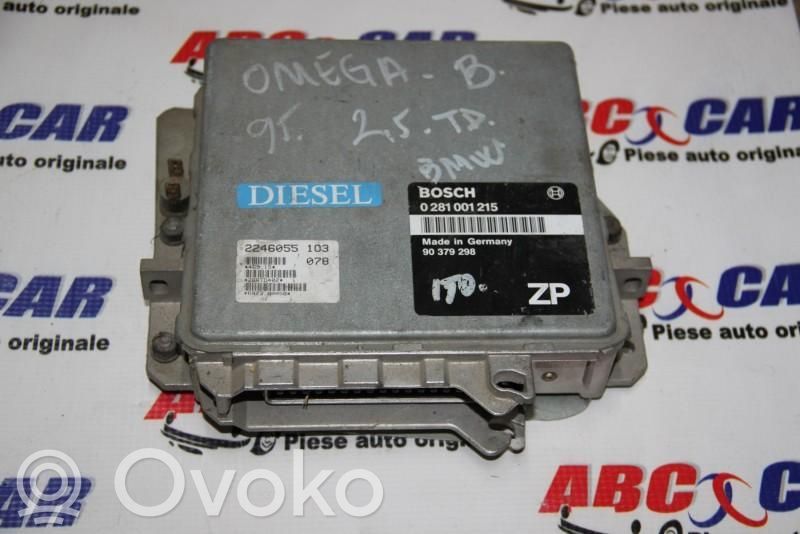 Engine control unit/module ECU   0281001215,2246055103,90379298