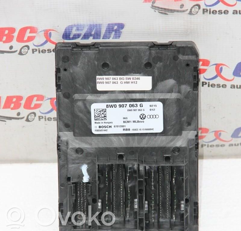 Other control units/modules   8W0907063G