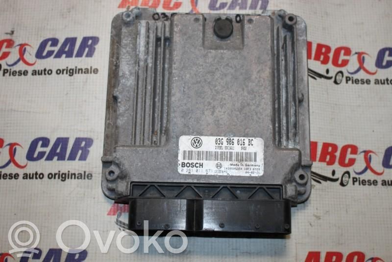Volkswagen Golf V Engine control unit/module ECU 