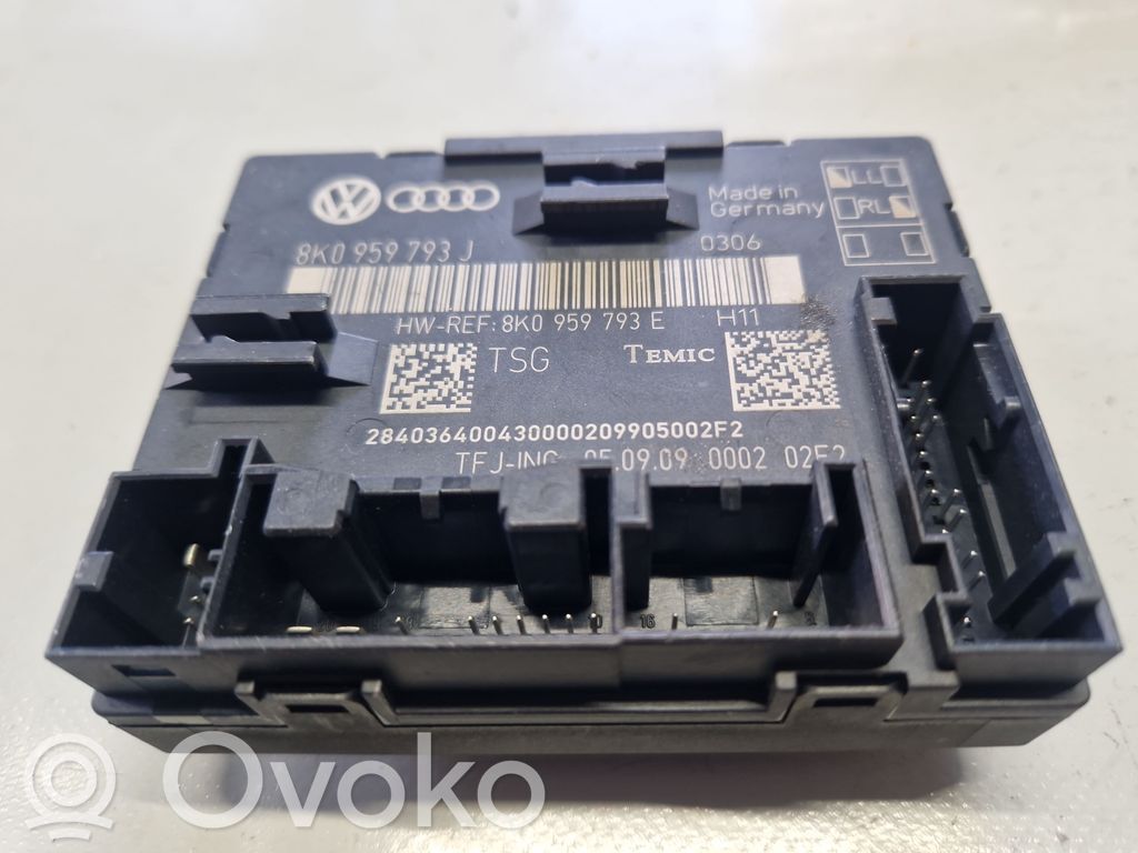 Audi A4 S4 B8 8K Unitate/modul comandă uși 