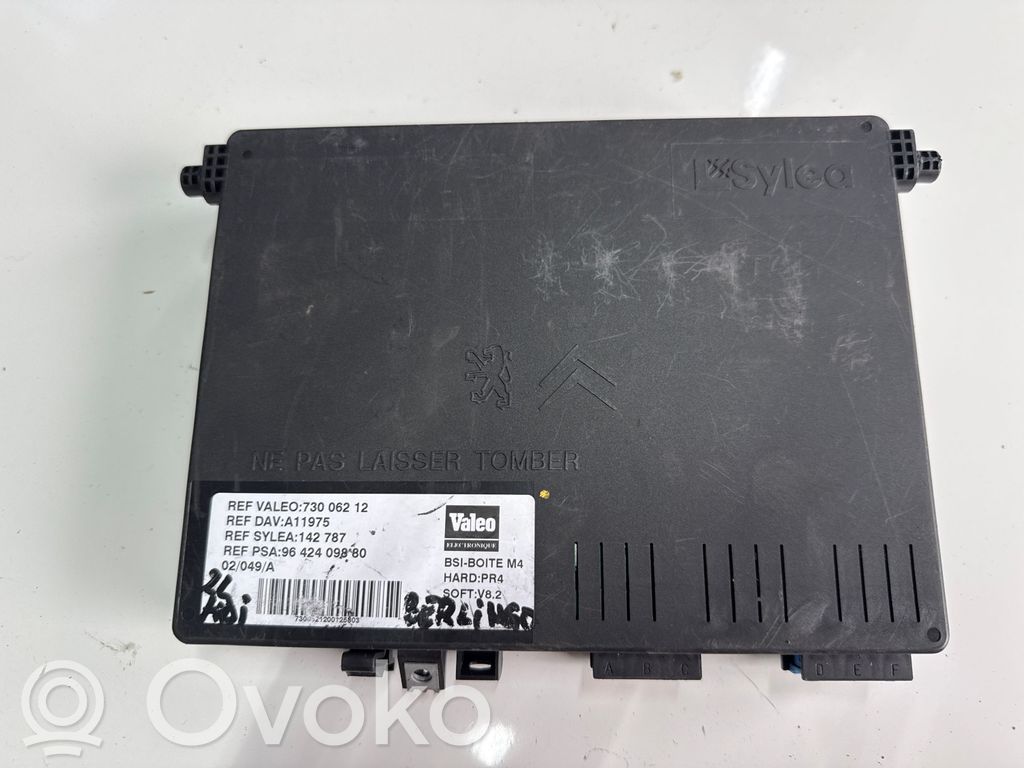 Citroen Berlingo Drošinātāju kaste (komplekts) 
