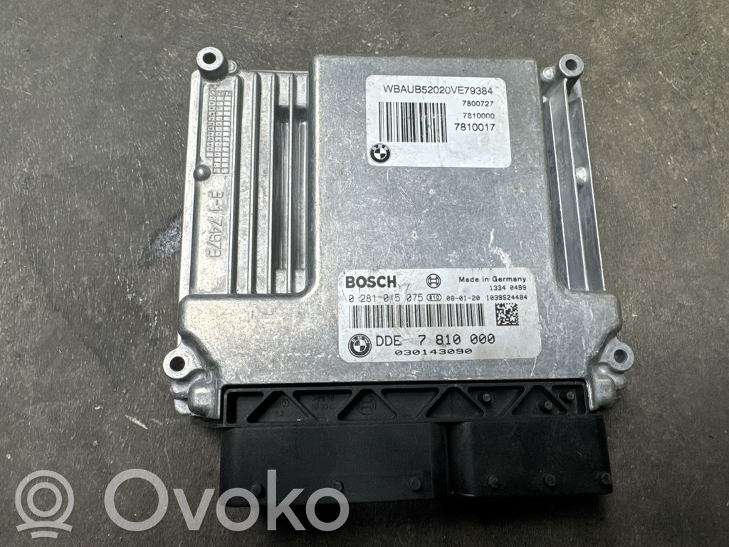 Engine control unit/module   0281015075,030143090,7810000