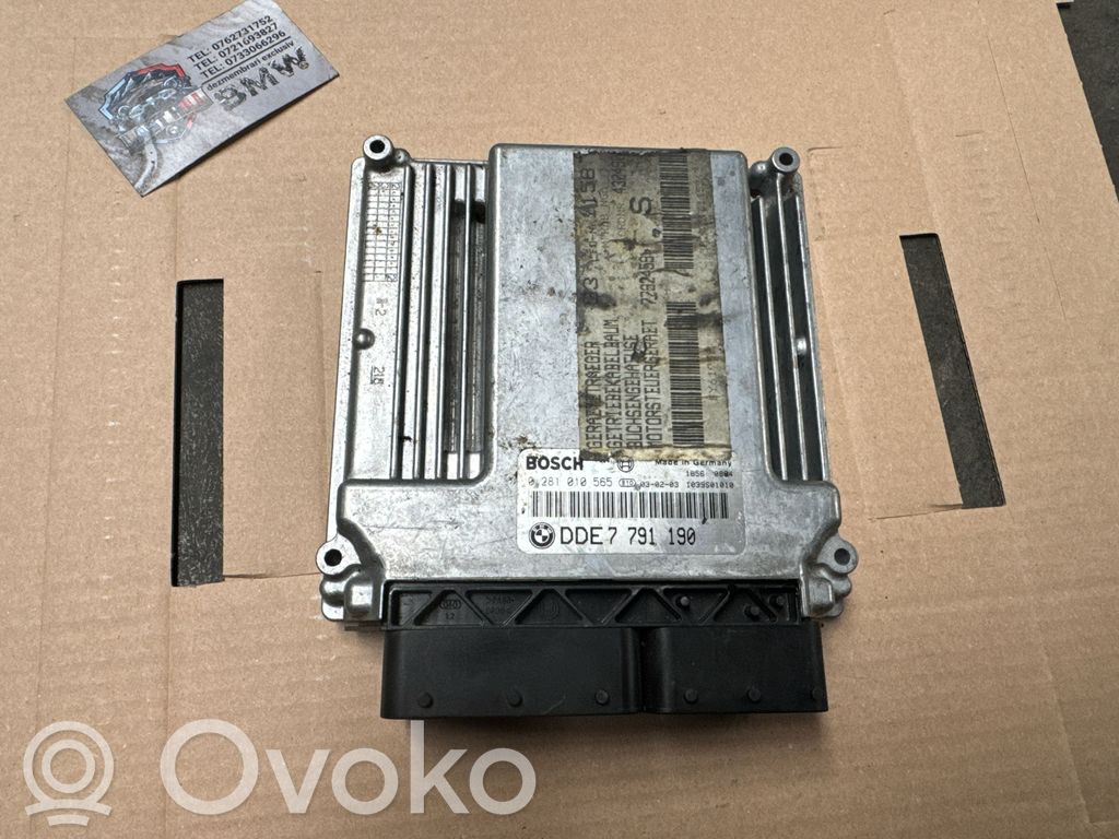 Engine control unit/module   0281010565,1039S01010,7791190