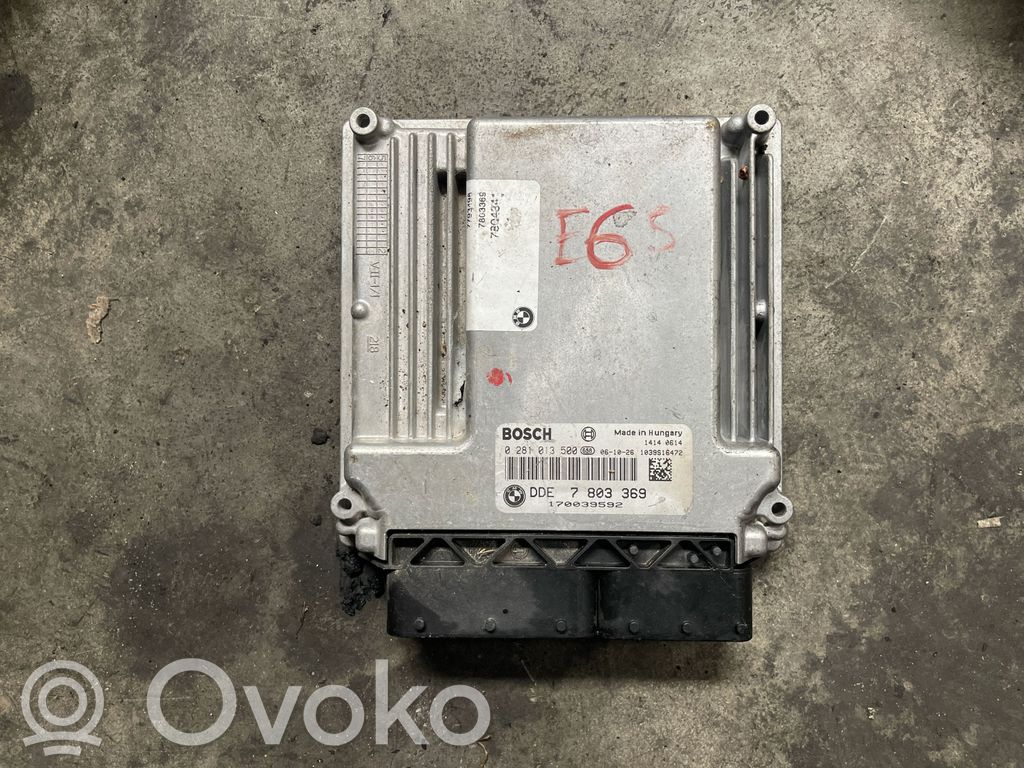 Centralina/modulo del motore   7803369,0281013500