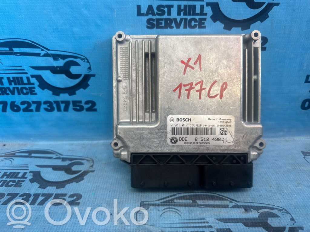 BMW X1 E84 Unitate/modul de control motor 