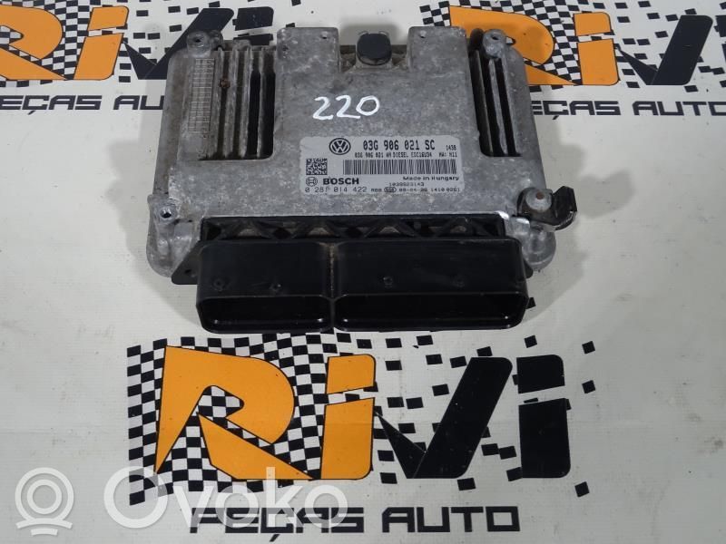 Unidad de control/módulo del motor   03G906021SC,0281014422,03G906021SC