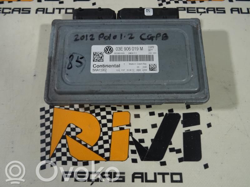 Engine control unit/module   03E906019M,03E906019M,5WA11002