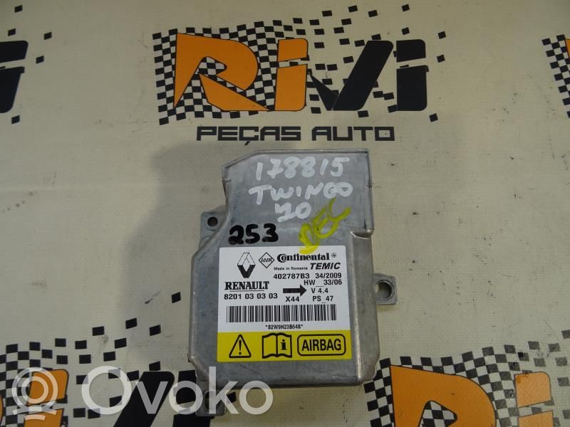 Renault Twingo II Sterownik / Moduł Airbag 