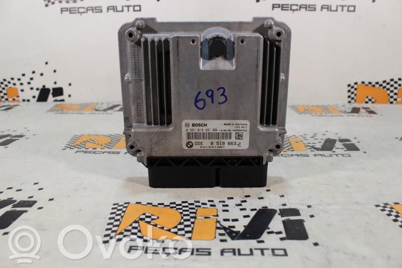 Engine control unit/module   8519663,0281018991,1039S54422