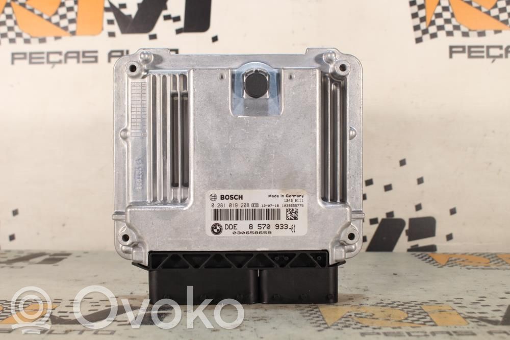 Engine control unit/module   13618570933,0281019208,1039S55775,318D,8570933,F21118D,F34316D,N47D20C,SERIE1F20,SERIE3F30