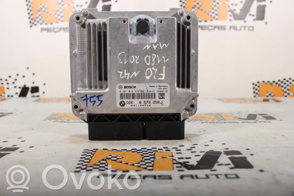 Engine control unit/module   8573258,0281019679,1039S61195,F21118D,F23218D,F31318D,N47D20C,SERIE1F20,SERIE2F22,SERIE3F30,SERIE4F36418D,X3F2518D