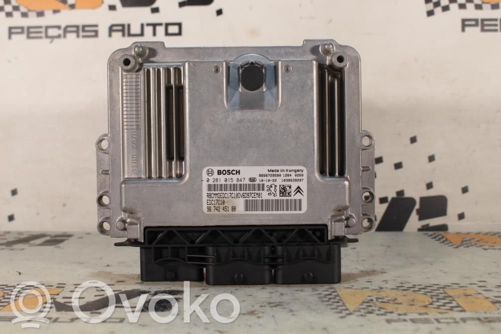 Citroen C3 Picasso Sterownik / Moduł ECU 
