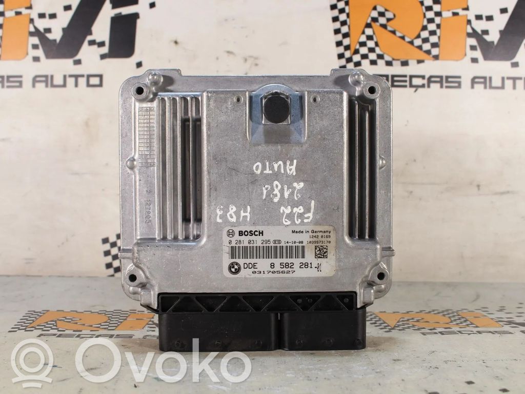 Engine control unit/module   8582281,0281031295,1039S733170