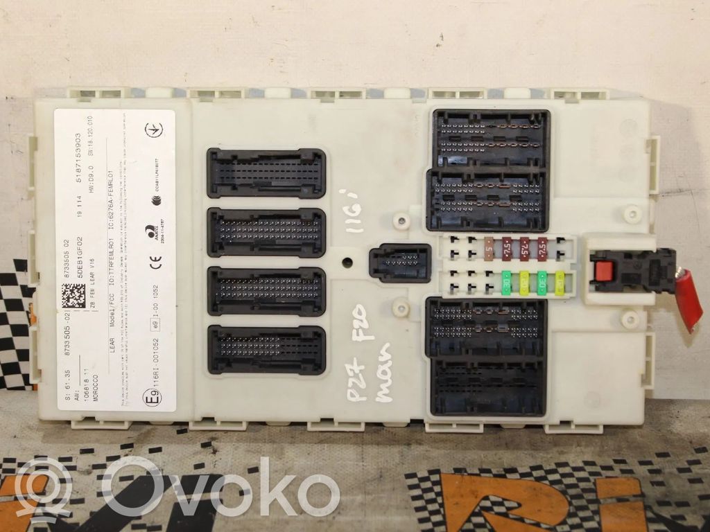 BMW 1 F20 F21 SAM control unit 