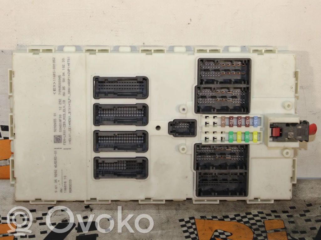 Unidad de control SAM   9292655,10681811FEMBMW,61359292655