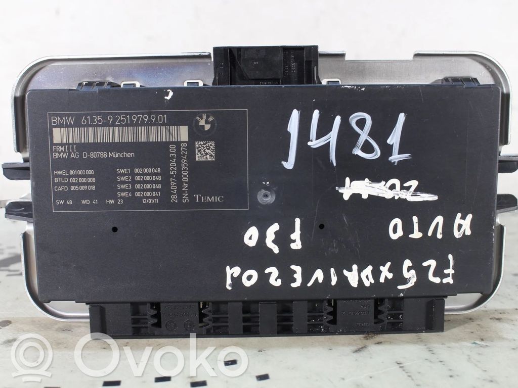 Autres unités de commande / modules   9251979