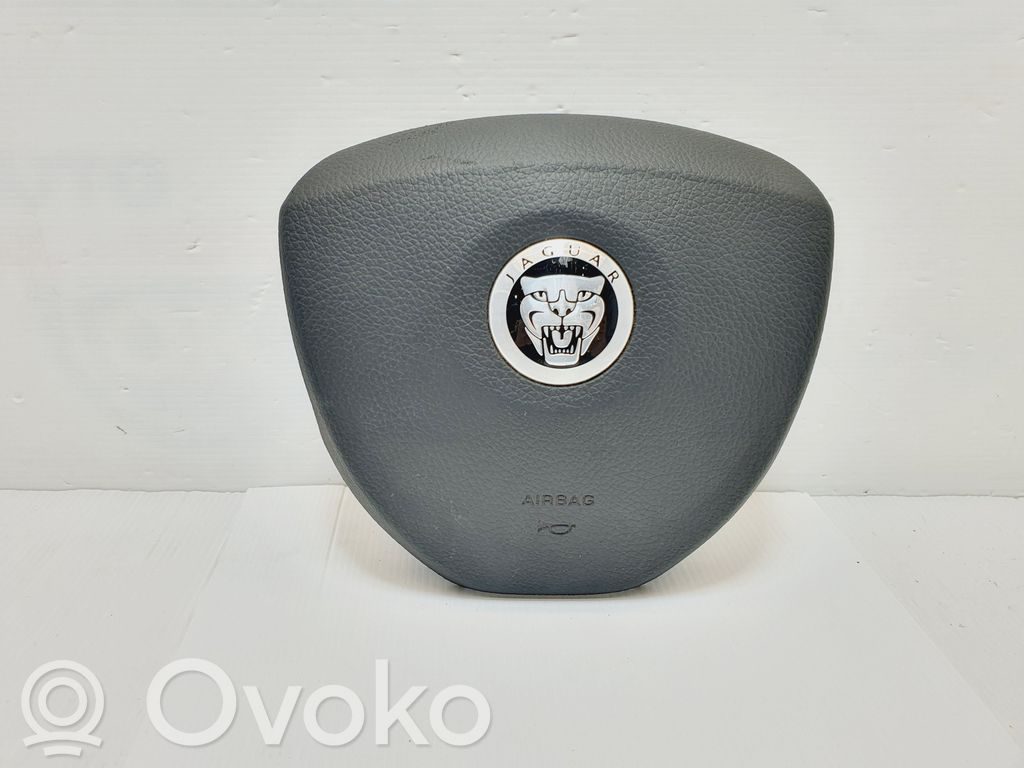 Jaguar XF X250 Poduszka powietrzna Airbag kierownicy 