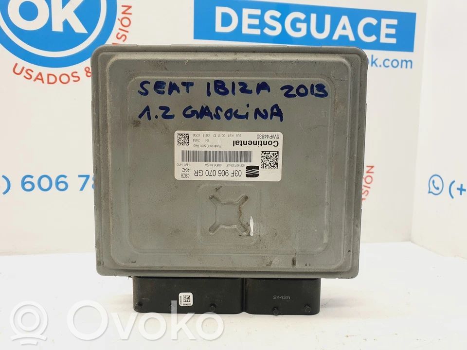 Engine control unit/module ECU   03F906070GR,03F907309AE