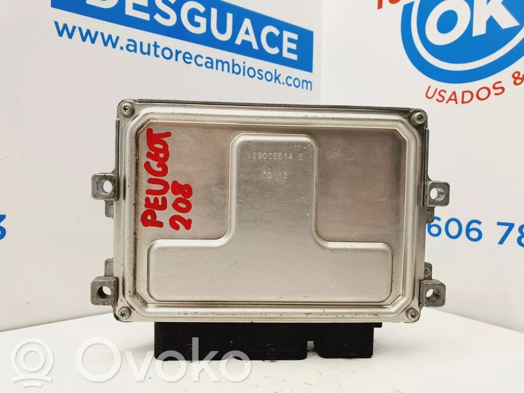 Peugeot 208 I Engine control unit/module ECU 
