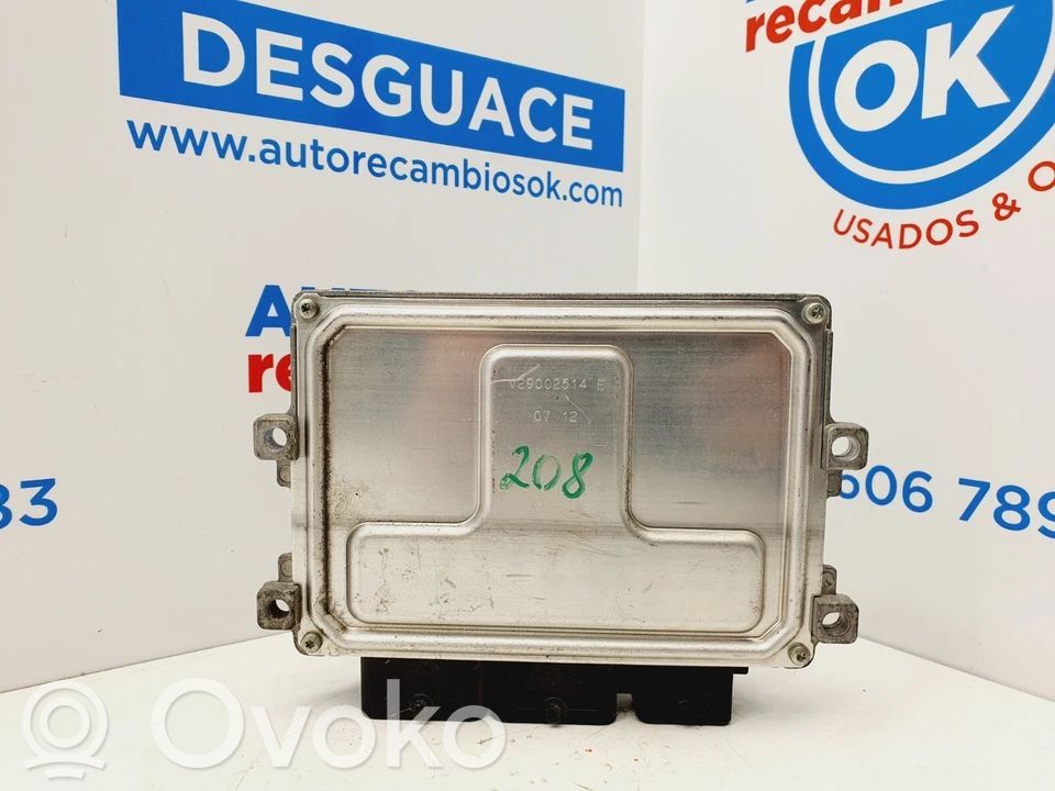 Peugeot 208 I Engine control unit/module ECU 